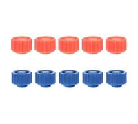 ULDIGI Set da 100 Tappi Luer Lock per Siringhe, Coperture Protettive in Plastica per Punte, Accessori Professionali per Laboratorio e Uso Veterinario, Protezione Anti-perdita