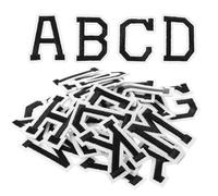 ULDIGI Set da 26 Toppe Lettere Ricamate Termoadesive Lettere in Feltro per Artigianato Accessori per Abbigliamento Decorazioni per Vestiti Cappotti Cappelli e Borse