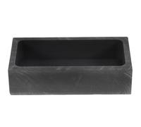 ULDIGI Stampo in Grafite per Fusione Metalli Lingottiera da 1000g 100X50X25Mm Resistente agli Urti e Conduttività Termica Elevata per Raffinazione e Analisi Scientifiche