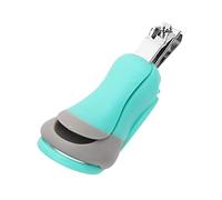 ULDIGI Tagliaunghie in Acciaio Con Lente Di Ingrandimento Per Anziani E Bambini Strumento Per Tagliare Le Unghie Verde/grigio