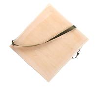 ULDIGI Tavola da Disegno Portatile in Legno con Tracolla Tavola Artistica Doppia Superficie per Studenti e Pittori Tavolo da Disegno con Bordo Rinforzato per Schizzi e Lavoro