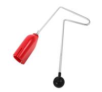 ULDIGI Vibraslap Strumento Percussione per Gioco Musicale Educativo Orff per Prima Infanzia Percussione Manuale Robusta per Apprendimento di Gruppo e Coordinazione Motorie Rosso Piccolo