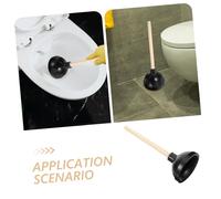 ULDIGI WC ACCRESSER vaschetta dello sturalavandini stantuffo Remover intasamento detergente per Water Plumbers Phunger Wilet stantuffi per Il Bagno