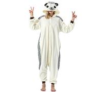 ULEEMARK Donna Ummo Pigiama Anime Cosplay Halloween Costume Attrezzatura Adulto Animale Onesie Unisex Riccio per Altezze da 140 a 187 cm