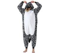 Donna Ummo Pigiama Anime Cosplay Halloween Costume Attrezzatura Adulto Animale Onesie Unisex Zebra per Altezze da 140 a 187 cm