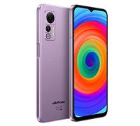 Ulefone 4G Telefono Cellulare Android 12 NOTE 14, Slot Per 3 Schede, Helio A22 Quad Core 3GB+16GB, Smartphone DUAL SIM, 6,52'' HD+, Fotocamera 8MP+5MP, Batteria 4500mAh, Sblocco Facciale GPS Viola