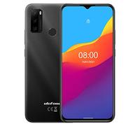 Ulefone Android 11 Smartphone Offerta, NOTE 10 Cellulare, DUAL SIM+SD Dedicata, Batteria 5500 mAh (OTG Reverse Charge), ROM 32GB, Schermo Waterdrop da 6,52’’, Impronta Digitale+Face ID GPS Nero
