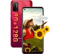 Ulefone Android 11 Smartphone Offerta, NOTE 11P 4G Cellulare, Helio P60 Octa-core 8GB+128GB, DUAL SIM+Dedicata SD Estensione 2TB, Fotocamera Quattro 48MP, Impronta Digitale,Schermo HD+ 6,55’’,Rosso