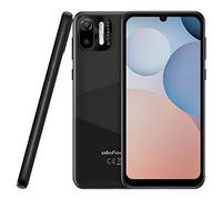 Ulefone Android 12 Smartphone NOTE 6T, 2.0GHz Quad Core 3GB+64GB, 8,5mm Ultra Sottile 4G Cellulare DUAL SIM, Schermo HD+ 6,1'', Slot Per 3 Schede, Fotocamera 13MP+5MP, GPS WIFI Sblocco Facciale Nero