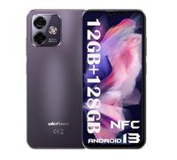 Ulefone Android 13 Note 16 Pro (2024) Cellulare 12GB+128GB Smartphone Display 6.52" 4400mAh 50MP Telecamera NFC Dual SIM 4G Telefono 5G WIFI, 3 Slot/GPS/Face ID(Viola)