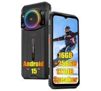 Ulefone Armor 21 Rugged Smartphone Android 15, MTK G99 16GB+256GB+2TB EspansioneTelefono Robusto, Altoparlante da 3,5W，64MP+24MP, 9600mAh, 6.58" FHD+ Cellulari Resistente IP68, 4G LTE NFC OTG GPS FM