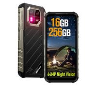 Ulefone Armor 22 Rugged Smartphone 2025, 16GB+256GB/SD-512GB Telefono Indistruttibile,Android 14, 6600mAh/33W, 64MP+64MP Fotocamera con Schermo 6,58" FHD+ 120Hz Cellulari ip68 4G LTE Dual SIM NFC/Nera