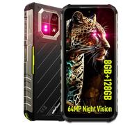 Ulefone Armor 22 Rugged Smartphone Android 13,64MP+64MP Visione Notturna 16GB+128GB Telefono Indistruttibile,6.58" FHD+ 6600mAh IR Blaster IP68/IP69K 4G Impermeabile Celllare Antiurto NFC/GPS(Verde)