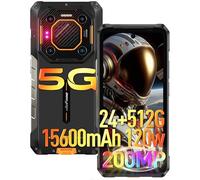 Ulefone Armor 26 Ultra WT Version 5G 2024 5G Rugged Smartphone 24Go+512Go Caméra 200MP+64MP+50MP+32MP 7800mAh 120W 2,5K 6,67" FHD+ 120Hz, Dimensity 8020, Android 13 Smartphone IP69K/NFC