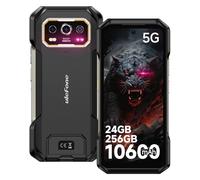 Ulefone Armor 27 Pro 5G Rugged Smartphone 2025, 10600mAh/33W, 6.78" FHD+ 120Hz, 24GB+256GB/2TB Telefono Indistruttibile, Android 14 Rugged Phone, 50MP+64MP Visione Notturna, Ricarica Wireless 30W/NFC