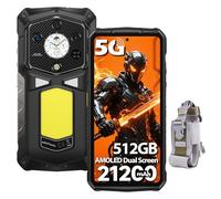 Ulefone Armor 29 Pro 5G Rugged Smartphone, 32GB+512GB/SD-2TB, 6.67" FHD+ 120Hz AMOLED+1,04" Sottoschermo Android 15, 21200mAh 120W Cellulare, 50MP+64MP Telecamera AI Cellulari 1000LM LED/3-Slots/NFC