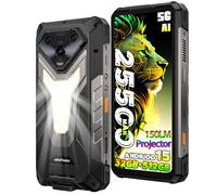 Ulefone Armor 34 Pro 5G Rugged Smartphone with Proiettore,32GB+512GB/2TB,25500mAh 66W Android 15 Telefono Indistruttibile,6.95''FHD+120Hz,50MP+64MP Visione Notturna 1100LM Luce Campeggio,WiFi 6E/NFC