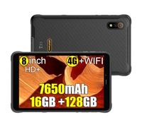 Ulefone Armor Pad Pro Rugged Tablet 8.0 pollici HD+, 7650mAh Rugged Smartphone 16GB+128GB/2TB Tablette in Offerta, IP68/69K Robusto Tablet Android 14, 5G WIFI/OTG/GPS/NFC/FM