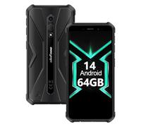 Ulefone Armor X12 Pro Rugged Smartphone, 8GB RAM + 64GB ROM Android 14 Telefono Indistruttibile, 13MP Fotocamera con 5.45" Schermo Cellulare Antiurto, 4860mAh Batteria, 4G Dual SIM/NFC/GPS/IP69K-Nero