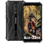 Ulefone Armor X12 Rugged Smartphone, Android 13 Telefono Indistruttibile, 6GB+32GB ROM/TF-256GB Telefoni Robusto, 5.45'' HD+, 13MP+8MP, Cellulare Antiurto 4860mAh, 4G Dual SIM/Face ID/NFC/IP69K/GPS