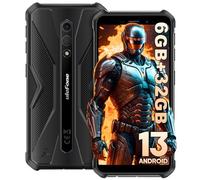 Ulefone Armor X12 Rugged Smartphone, Android 13 Telefono Indistruttibile, 6GB+32GB ROM/TF-256GB Telefoni Robusto, 5.45'' HD+, 13MP+8MP, Cellulare Antiurto 4860mAh, 4G Dual SIM/Face ID/NFC/IP69K/GPS