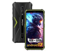 Ulefone Armor X12 Telefono Cellulare Infrangibile Android 13 GB, 6 GB+32 GB ROM/TF-256 GB, 13 MP Fotocamera, 4860 mAh Batteria, Schermo 5,45 ''HD+, Telefono Infrangibile 4G Dual SIM/NFC/GPS/2 Anni