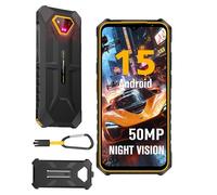 Ulefone Armor X13 Rugged smartphone Android 15, Visione Notturna 50MP+24MP, 12GB+64GB/SD 256GB, Batteria 6320mAh, 8-Core, 6,52" HD+, Smartphone Incassabile 4G Dual SIM/Face ID/GPS/NFC