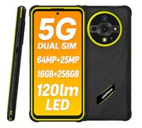 Ulefone ARMOR X31 PRO 5G Smartphone Rugged, Fotocamera 64MP+25MP (Visione Notturna e Torcia Antiriflesso), 5G 16GB+256GB, Schermo HD+ 6,56" 120Hz, Smartphone Android 14 IP68 IP69K, GPS NFC Verde