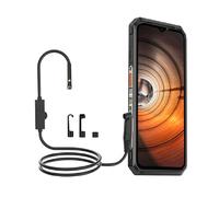 Ulefone Endoscopio uSmart E02, 3 testine, Camera, Nero