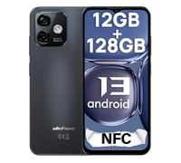 Ulefone Note 16 Pro Cellulare Android 13 Smartphone, 12GB+128GB/SD-256GB, 6.52" HD+ 5G WiFi, 50MP+8MP Fotocamera 4400mAh, Dual SIM 4G Telefono, Face ID/GPS/OTG/NFC version Nero
