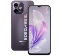Ulefone Note 16 Pro Telefono Cellulare 50MP+8MP 16GB RAM+128GB ROM 4400mAh Smartphone 6.52" HD+ 4G Dual SIM Android Cellulari GPS/OTG/Face ID/Fingerprint Garanzia di 2 anni Viola