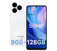 Ulefone Note 20 Pro Smartphone, 8GB+128GB/SD-1TB Android 14 Cellulare, 6.75" HD+ Widevine L1, Fotocamera 50MP+8MP Cellulari 6000mAh Batteria, Octa Core Dual SIM GPS/OTG/Face ID/Fingerprint Bianco