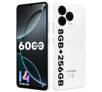 Ulefone Note 20 Pro Smartphone, 8GB+256GB/SD-1TB Android 14 Cellulare, 6.75" HD+ Widevine L1, Fotocamera 50MP+8MP Cellulari 6000mAh Batteria, Octa Core Dual SIM GPS/OTG/Face ID/Fingerprint Bianco