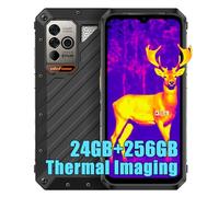 Ulefone Power Armor 18T Ultra 5G Rugged Smartphone, Dimensity 7050 24GB+512GB, Android 14 Telefono Robusto, 108MP+Termocamera Telefono, 9600mAh, 6.58" FHD+ Cellulari Resistente IP68 NFC 4G LTE 5G HiFi