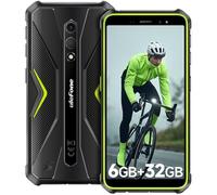 Ulefone Rugged Smartphone Armor X12, Android 13 Cellulare Indistruttibile, 6GB+32GB ROM/TF-256GB Telefoni Robusto, 5.45'' HD+, 4860mAh, 13MP+8MP, 4G Dual SIM/Face ID/NFC/IP69K Telefono Antiurto