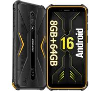 Ulefone Rugged Smartphone Armor X12 Pro con Android 16 Cellulare 8GB+64GB+256GB Espandibile, Telefono Robusto IP68/69K, 5,45" HD+ 4860mAh Dual SIM 4G Offerta, 13MP+8MP, NFC/OTG/GPS/Arancione