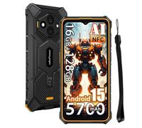 Ulefone Rugking 3 Pro Rugged Smartphone, 16GB+128GB/2TB Espandibile, Gemini AI Android 15 Telefono Cellulari Resistente IP68, 48MP+8MP, 6,56" 120Hz 5700mAh Dual SIM 4G Cellulare Offerta,NFC/OTG/3 Slot