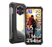 Ulefone Rugking 5 Pro Rugged Smartphone Android 16, 16GB+256GB/2TB Telefono Robusto, 64MP Visione Notturna, 20000mAh, 1000 Lumen Luce LED, 6.78" FHD+ Cellulari Resistente IP68, Dual 4G LTE/NFC/OTG/GPS