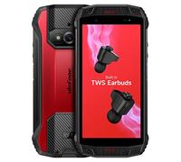 Ulefone Smartphone Rugged Armor 15 (Auricolari TWS Integrati), Android 12, Altoparlanti Stereo Doppi, 5.45'' HD+ IP68 Telefono Cellulare Impermeabile, Helio G35 6GB+128GB, 16MP+13MP+12MP,NFC FM Rosso