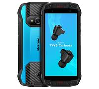 Ulefone Smartphone Rugged Armor 15 (Auricolari TWS Integrati), Android 12, Altoparlanti Stereo Doppi, 5.45'' HD+ IP68 Telefono Cellulare Impermeabile, Helio G35 6GB+128GB, 16MP+13MP+12MP,NFC FM Blu