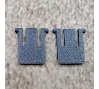 ULEIVA 1 paio (2 pezzi) di ricambio per tastiera, colore nero, compatibile con Logitech K235 MK235, ricambio per tastiera, supporto tastiera, piedini Keybord