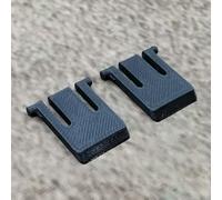 ULEIVA 1 paio (2 pezzi) di ricambio per tastiera, colore nero, compatibile con Logitech K270 MK270, ricambio per tastiera, supporto tastiera, piedini Keybord