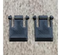 ULEIVA 1 paio (2 pezzi) di ricambio per tastiera, colore nero, compatibile con Logitech K330 MK330, ricambio per tastiera, supporto tastiera, piedini Keybord