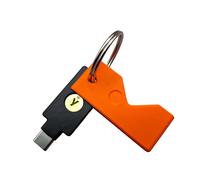 ULEIVA Case Cover Compatibile con Yubico Yubikey 5 NFC (USB-A)/ 5C NFC (USB-C) Custodia per chiavi di sicurezza Colore Scelta (Arancione, 5C NFC (USB C))