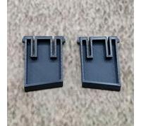 ULEIVA Piedini di ricambio per tastiera, colore nero, 1 paio (2 pezzi) compatibili con Logitech G213, ricambio per tastiera, supporto tastiera, tasti (nero)