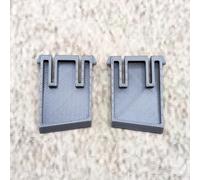 ULEIVA Piedini di ricambio per tastiera grigi, 1 paio (2 pezzi) compatibili con Logitech G213, ricambio per tastiera, supporto tastiera, tasti (grigio)