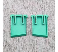 ULEIVA Piedini di ricambio per tastiera verde, 1 paio (2 pezzi) compatibili con Logitech G213, ricambio per tastiera, supporto tastiera, tasti (verde)