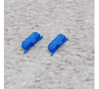 ULEIVA Pulsante di ricambio Power 2 X blu compatibile con Garmin Edge 800/810 Power Button GPS, ricambio per computer da corsa, riparazione (blu)