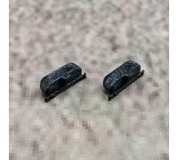 ULEIVA Pulsante di ricambio Power 2 X nero compatibile con Garmin Edge 800/810 Power Button GPS Ciclismo computer bici da strada riparazione (nero)