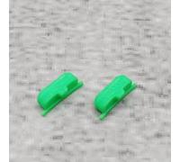 ULEIVA Pulsante di ricambio Power 2 X verde compatibile con Garmin Edge 800/810 Power Button GPS per computer bici da corsa di ricambio (verde)